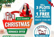 Sell 3 plots get one free in EUC Homes Christmas offer