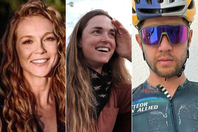 Caitlin Armstrong, Moriah Wilson and Colin Strickland