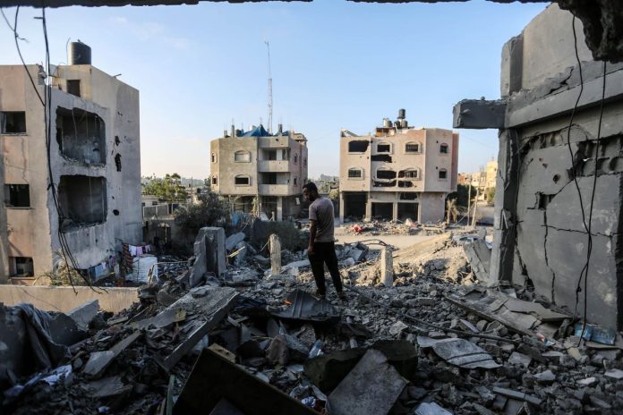 Death Toll In Gaza Surpasses 9,000, Gazan Officials Say, As Israel Expands Ground Offensive-i1yna2p6