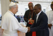 VATICAN CITY — Sir Chinyeaka Ohaa in a Historic Meeting With The Pope